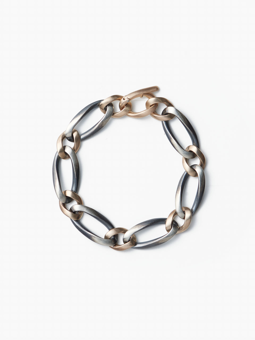 Humete Combination Bracelet / S - Yellow gold